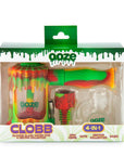 Ooze Clobb Silicone Water Pipe and Dab Straw