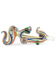 Custom Glass 6” Rasta Hammer Hand Pipe