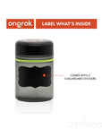 ONGROK 500ml Glass Storage Jars (2-Pack)