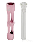 ONGROK Aluminum & Glass Chillum Pipe