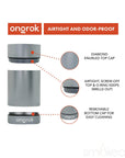 ONGROK Aluminum Storage Jar
