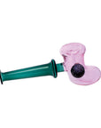 GALOSHES BOOT GLASS HAND PIPE