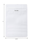 Loud Lock 1 Ounce Grip N Pull Mylar Smell Proof Child Safe Vacuum Seal Bags - 1,000 Count