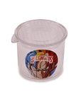 Air Tight Glass Jar w/ Color Print