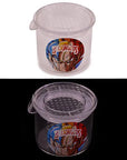 Air Tight Glass Jar w/ Color Print