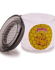 Air Tight Glass Jar w/ Color Print