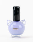Saki Bomb Kitty Purple Nail Polish Dry Pipe