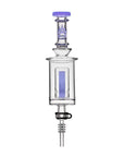 Seed Of Life Perc Glass Nectar Straw