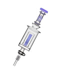 Seed Of Life Perc Glass Nectar Straw