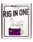 Stache Rio Dab Rig with Butane Torch Kit – Tie Dye Mix