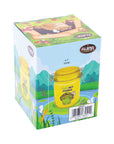 GLASS JAR WITH CLASP