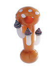 TOADSTOOL MUSHROOM GLASS HAND PIPE