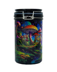 TRIPPY MUSHROOM STORAGE JAR