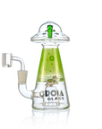 UFO Alien Dab Rig with Showerhead Perc | Croia Glass