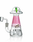 UFO Alien Dab Rig with Showerhead Perc | Croia Glass
