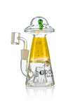 UFO Alien Dab Rig with Showerhead Perc | Croia Glass
