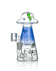 UFO Alien Dab Rig with Showerhead Perc | Croia Glass