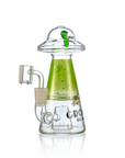 UFO Alien Dab Rig with Showerhead Perc | Croia Glass