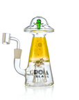 UFO Alien Dab Rig with Showerhead Perc | Croia Glass