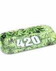 420 Green Metal Rollin' Tray