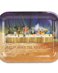 Alice Tea Party Metal Tray
