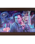 Space Xhale 3D High Def Wood Rollin' Tray