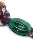 Wig Wag Barrel Tube Glass Pipe