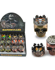Novelty Grinder - Crowned Skull (2")