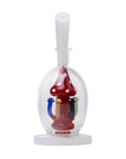 Human Grade Mushroom Globe Glass Rig