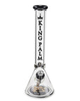 King Palm Limited Edition 16” Glass Beaker Bong with Ice Catcher