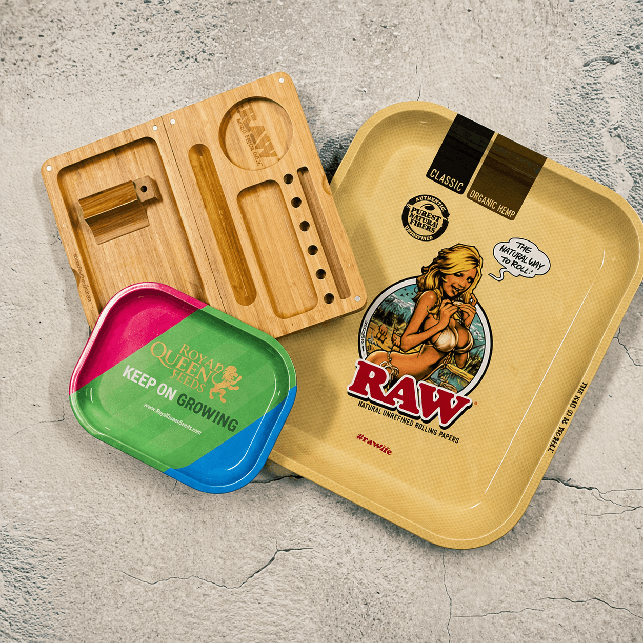 Rolling Trays