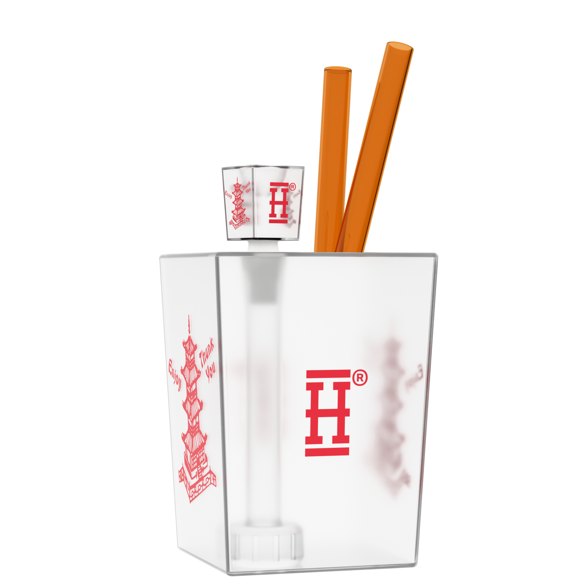 Chinese Takeout XL Bong