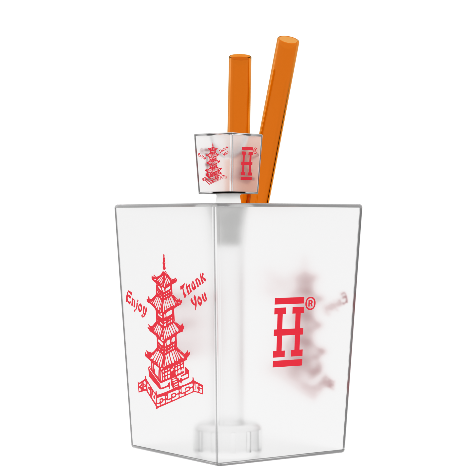 Chinese Takeout XL Bong