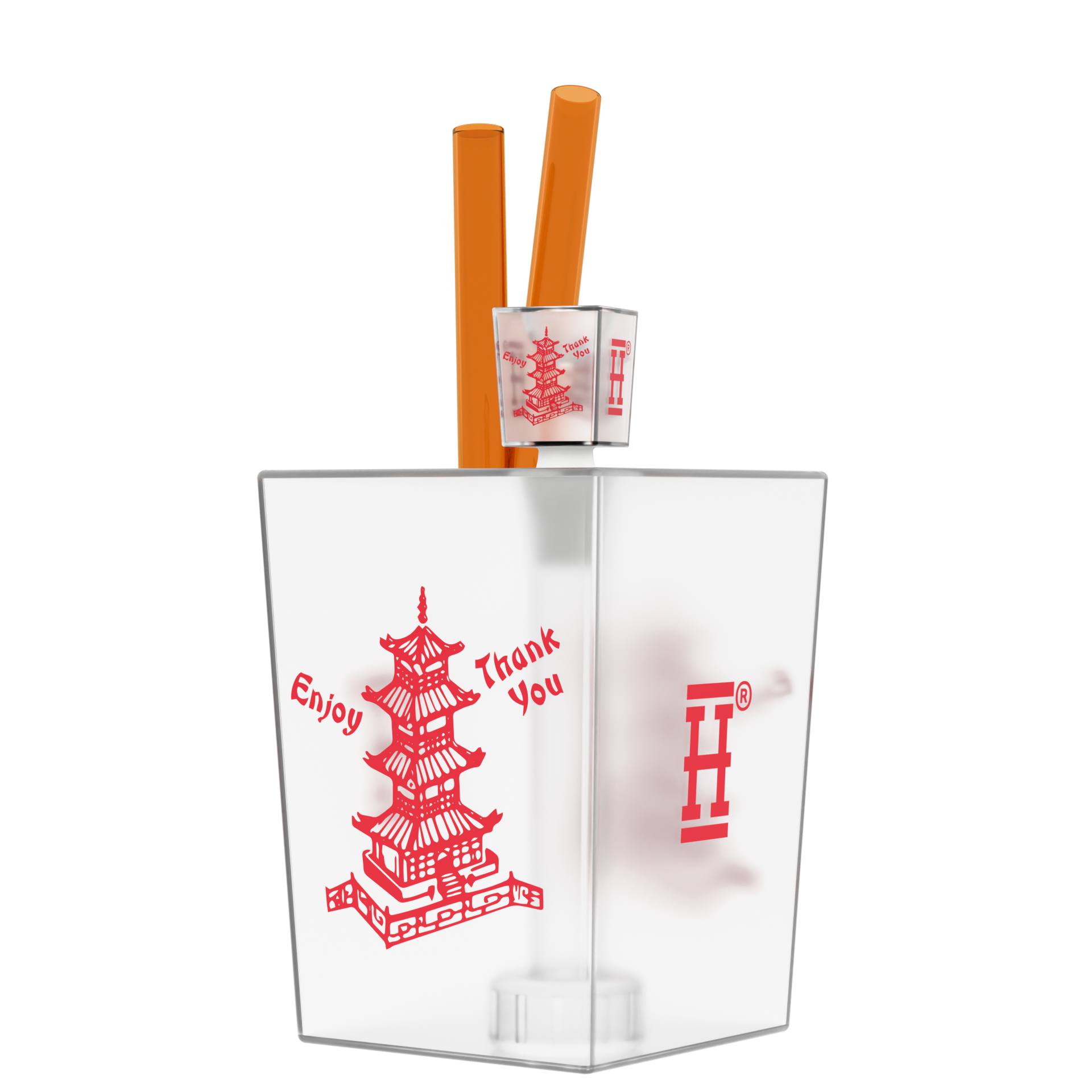 Chinese Takeout XL Bong