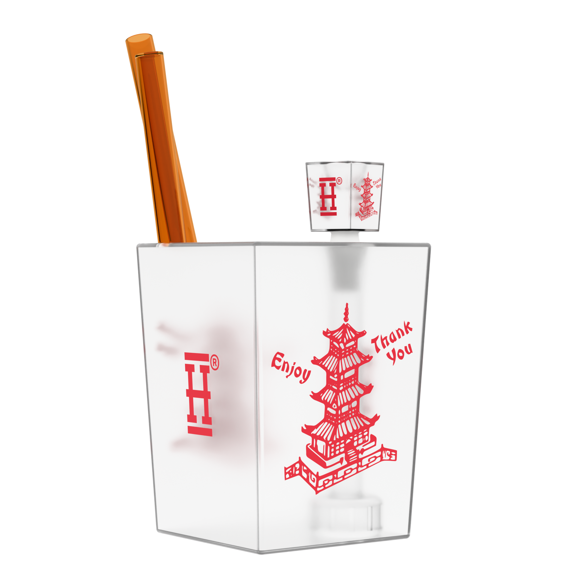 Chinese Takeout XL Bong