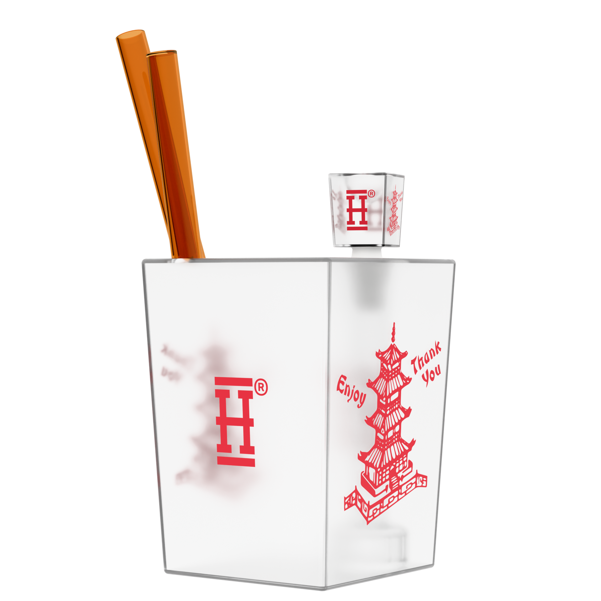 Chinese Takeout XL Bong