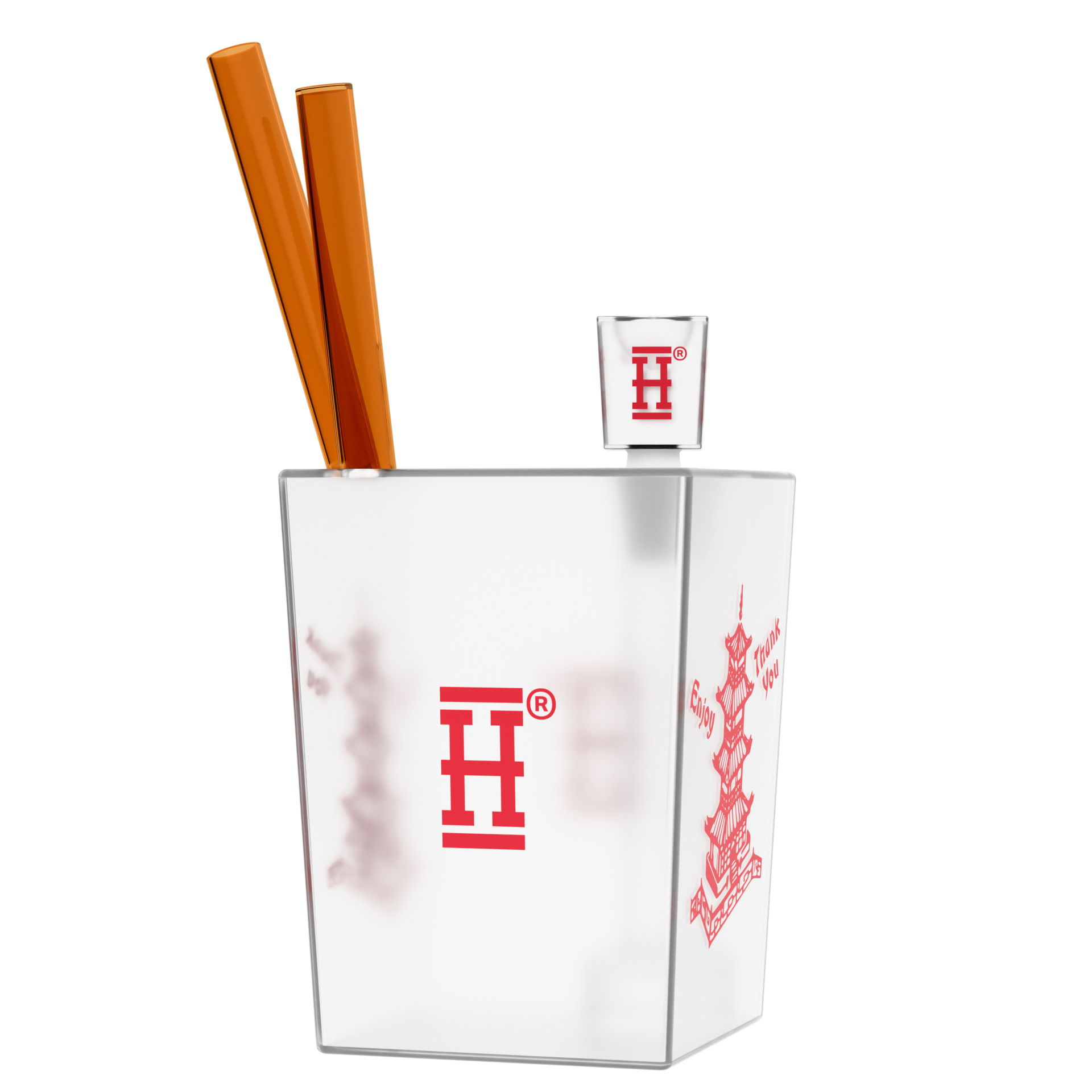 Chinese Takeout XL Bong