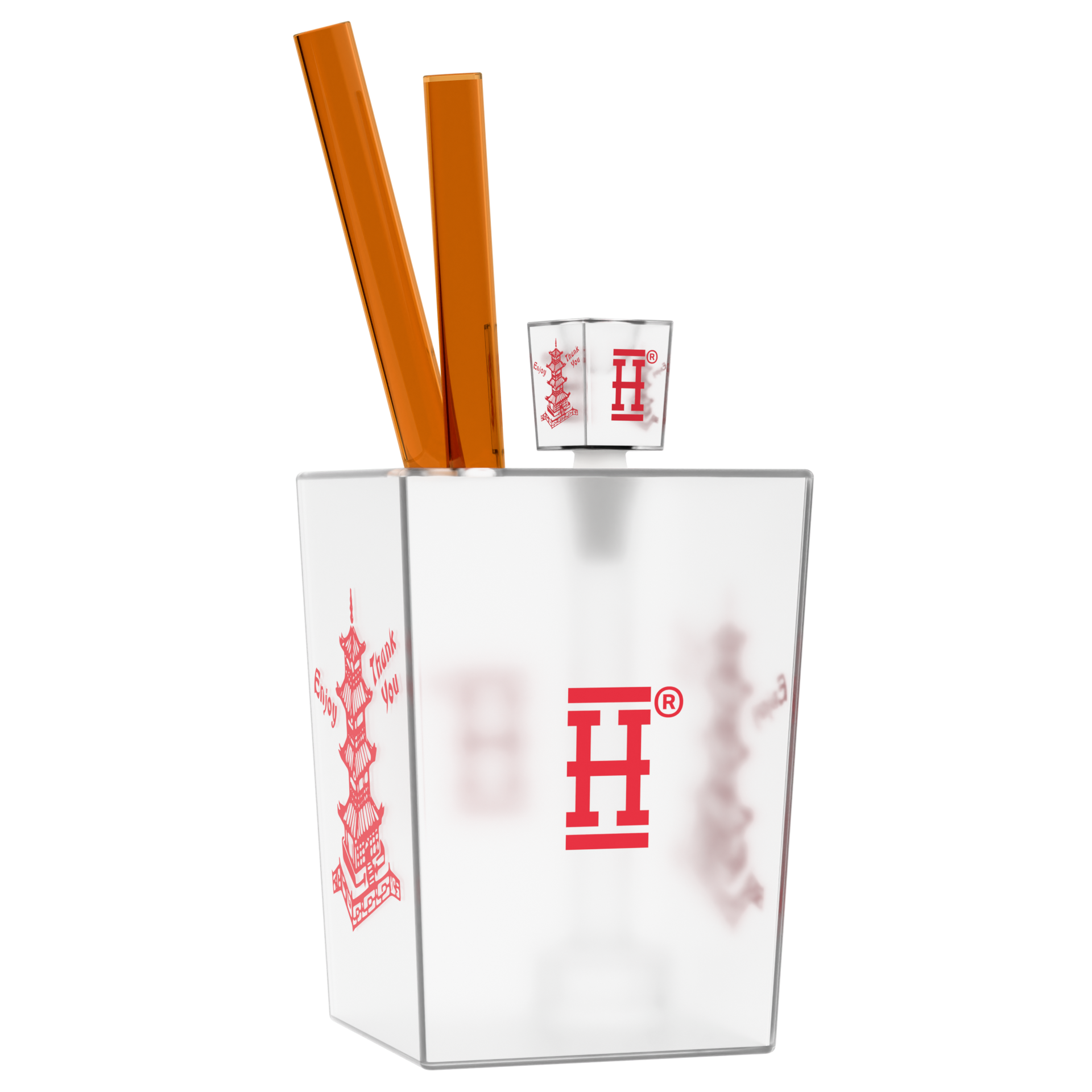 Chinese Takeout XL Bong