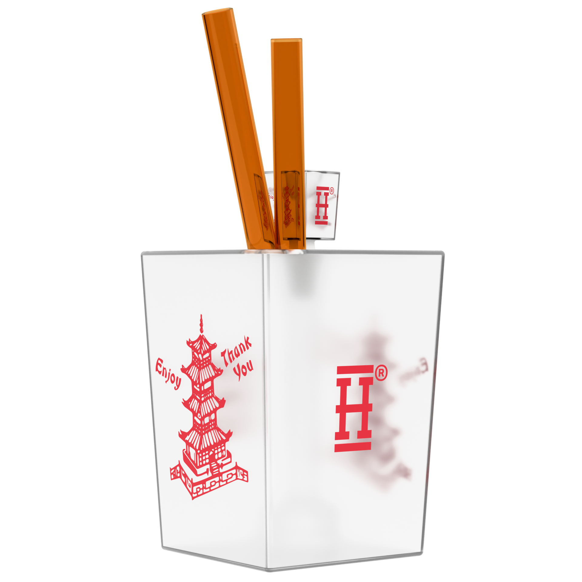 Chinese Takeout XL Bong