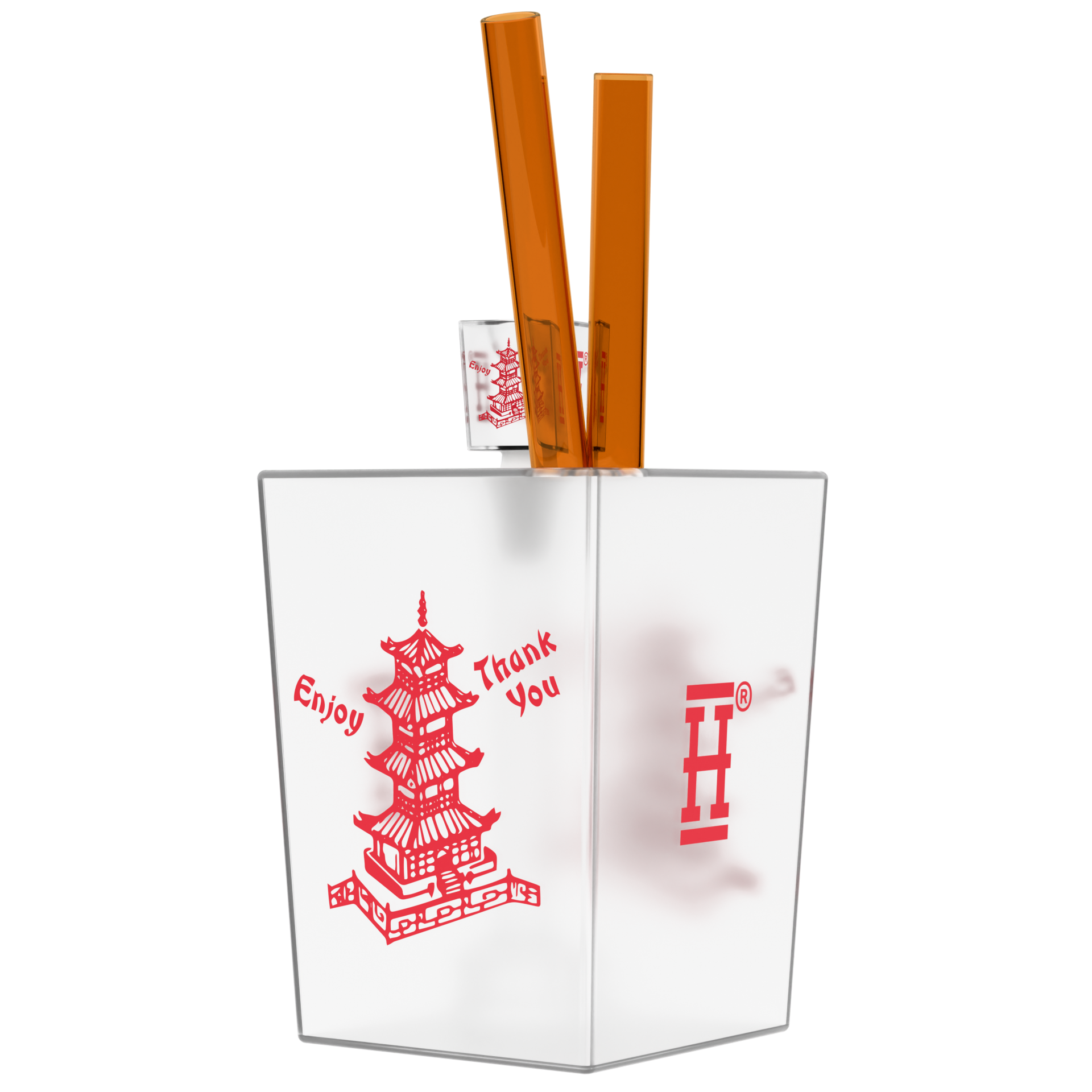 Chinese Takeout XL Bong