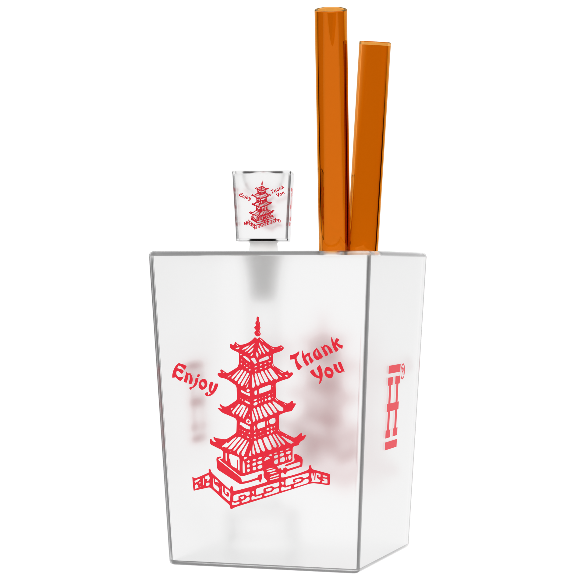 Chinese Takeout XL Bong