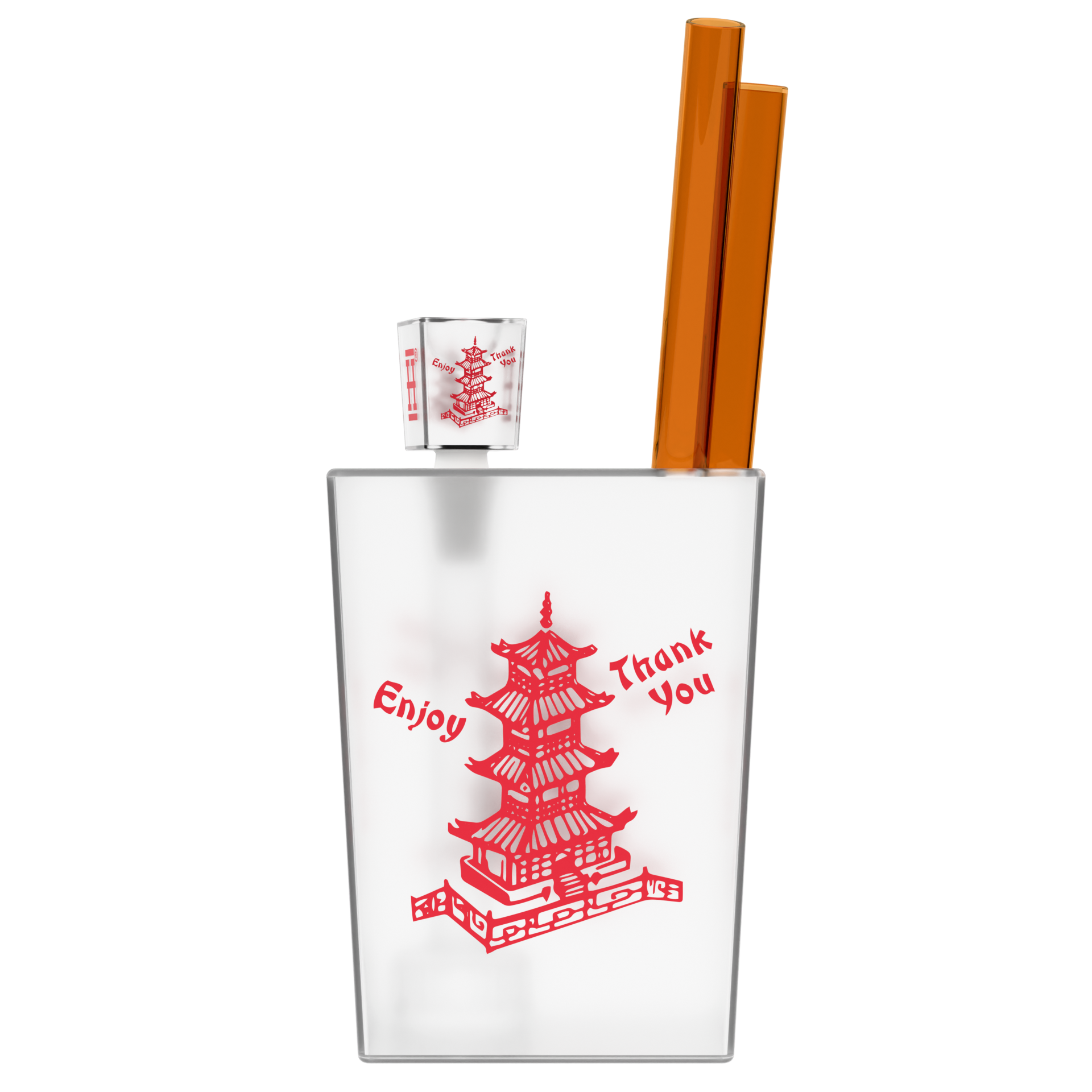 Chinese Takeout XL Bong