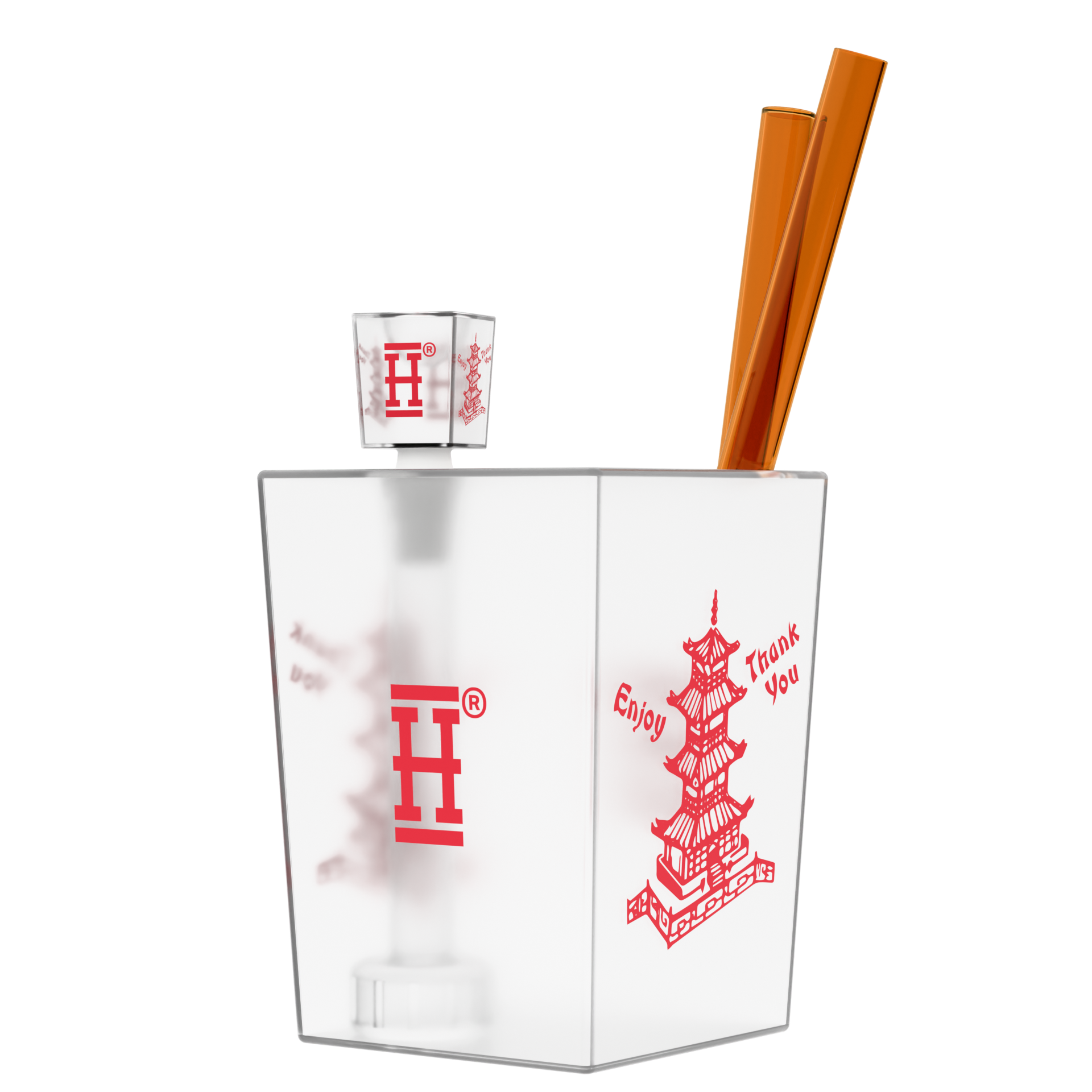 Chinese Takeout XL Bong