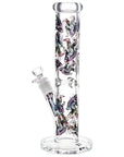 Pulsar Design Series Straight Tube Glass Water Pipe | 12" | 14mm F