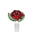 Pulsar Valentine's Hearts 'n' Roses Glass Herb Pipe Duo - 10" / 14mm F