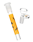 Pulsar Design Series Straight Tube Glass Water Pipe | 12" | 14mm F