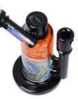 Grateful Dead x Pulsar Inside Print Water Pipe - 8.5" / 14mm F / Boxer