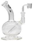 "Thinking Man" Bubble Base Dab Rig