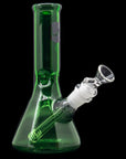 "Crown Jewel" Emerald Green Beaker Bong