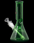 "Crown Jewel" Emerald Green Beaker Bong